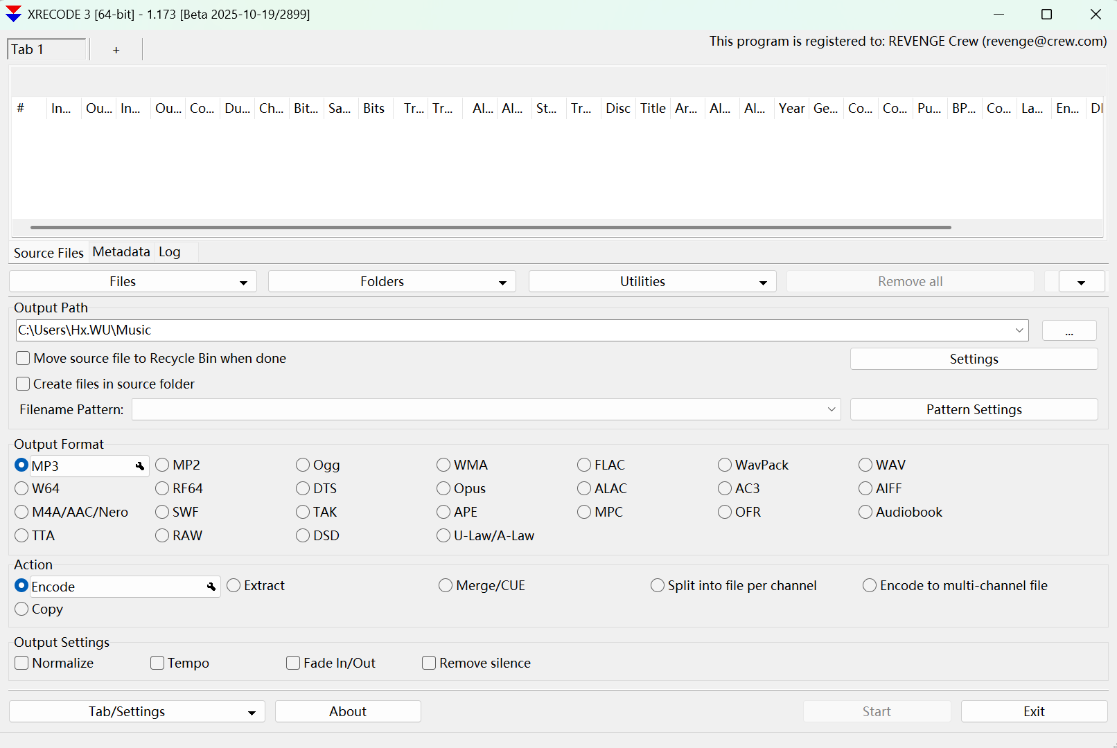 XRecode 3(音視頻轉(zhuǎn)換工具) v1.173 便攜版