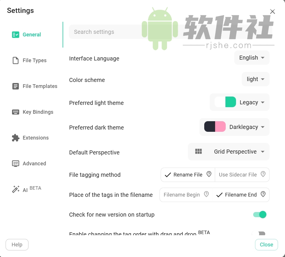 TagSpaces(文件標簽管理器) v6.7.2 綠色版  第2張