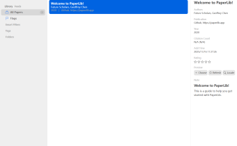 Paperlib(論文管理工具) v3.1.12 安裝版